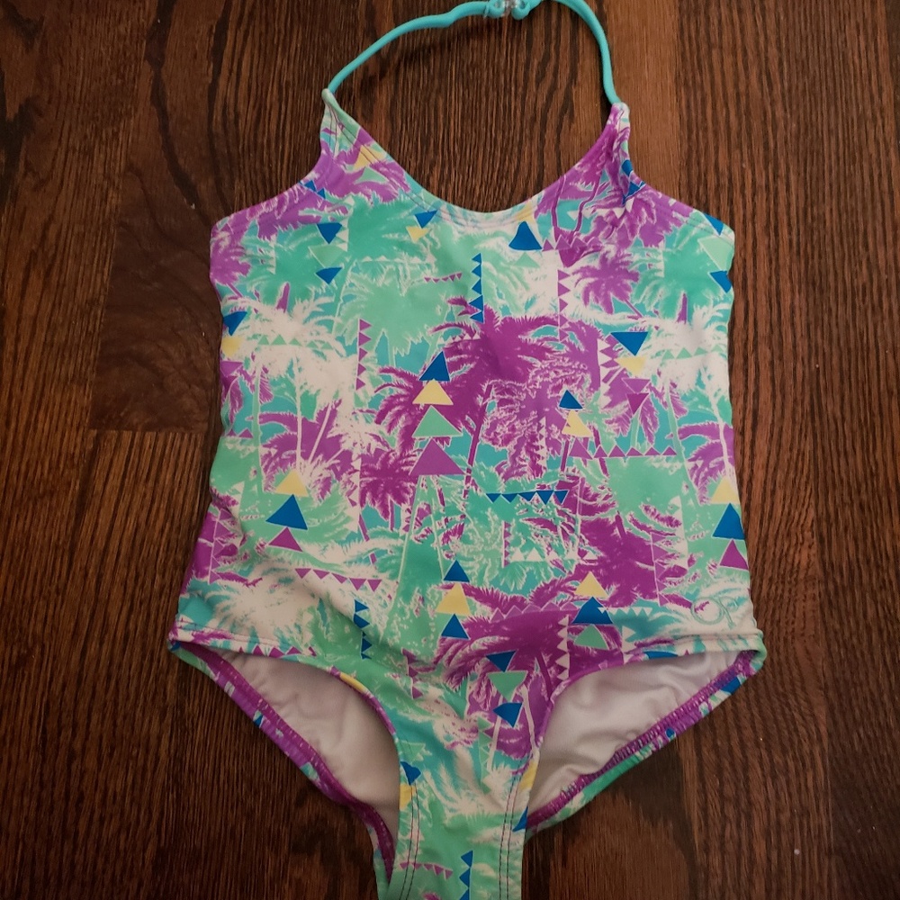 OP brand girls size 4-5 bathing suit